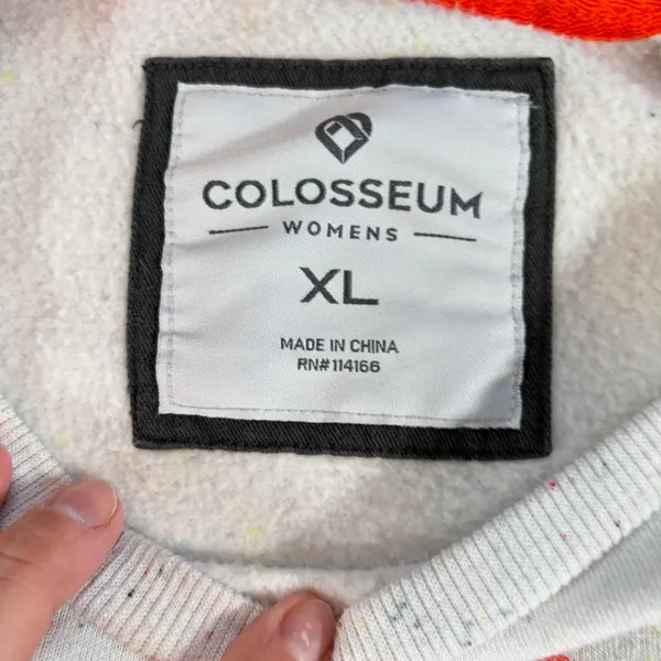 Colosseum Athletics womens Clemson sweatshirt. Size XL. Tigers, athletic, college sports - Image 3