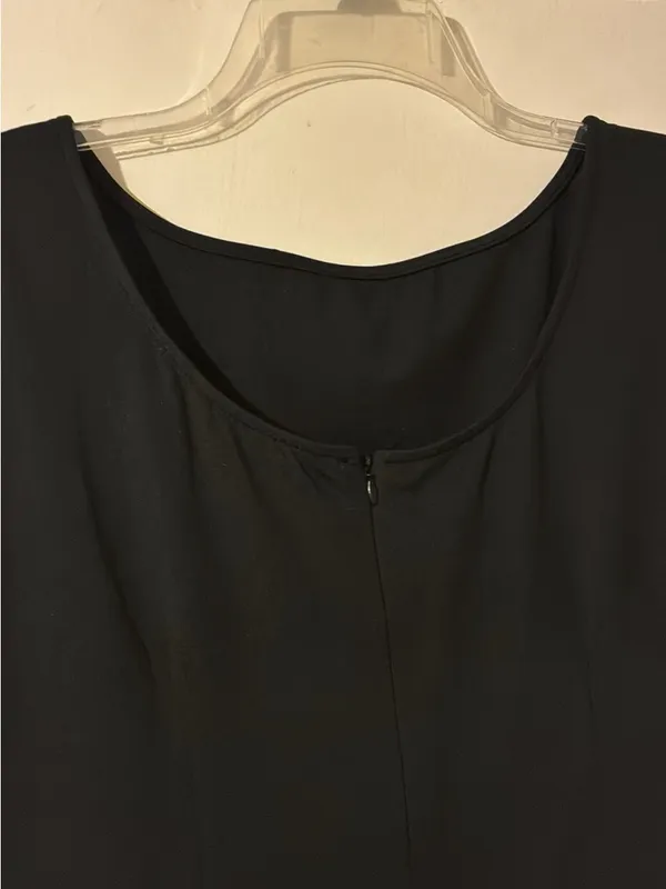 & Other Stories Black Long Sleeve Dress with Lace Sleeves - Image 3