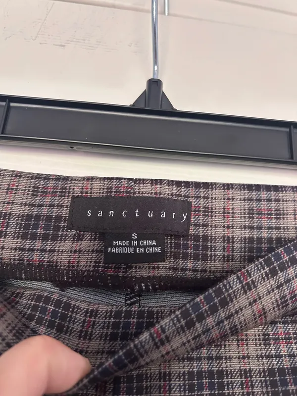 Sanctuary plaid pants - Image 2