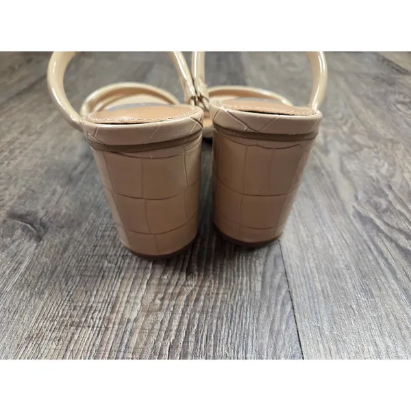 Dolce Vita Myla Beige Tan Round Heel Strappy Sandals Shoes Size 9 - Image 5