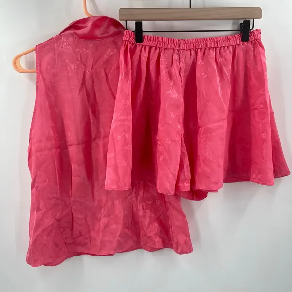 VICTORIA'S SECRET Vintage Large Gold Label Lingerie Set Pajamas Satin Intimates - Image 7