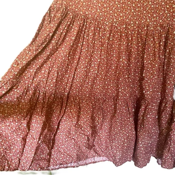 Christy Dawn Dress Emilia‎ Floral Midi Cotton Rooibos Harvest S EUC - Image 3