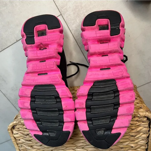 Reebok ZigLite Womens Black And Pink‎ Athletic Running Shoes Sz 9.5 us - Image 8