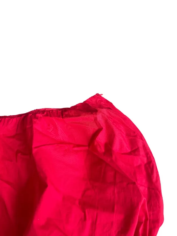 SNDYS Revolve Freja Bubble Skirt Bright Red Mini Length Size XS Women's NWT - Image 3
