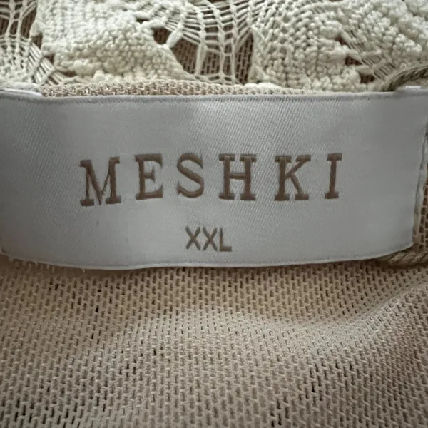 Meshki Ezra Ivory Lace Maxi Dress New With Tags Size XXL J1 - Image 5