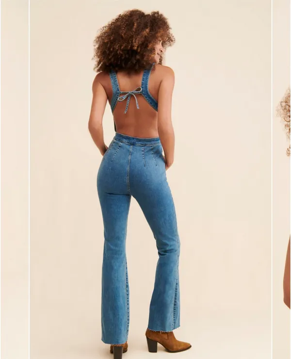 We The Free Denim Jumpsuit  - Image 3