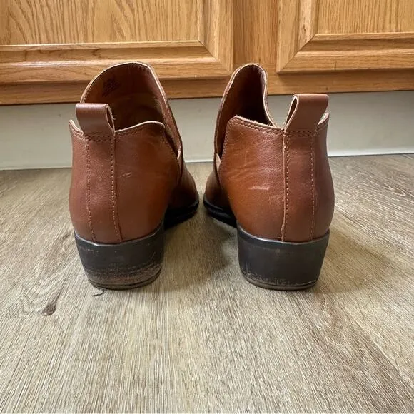 Lucky Brand‎ Bollo Brown Leather Booties 7.5 - Image 6