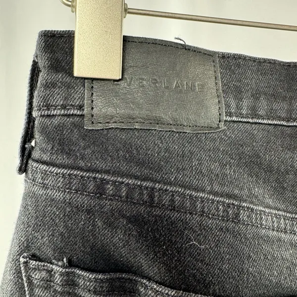 Everlane‎ The Original Cheeky Jean in Black Size 26 Crop - Image 6