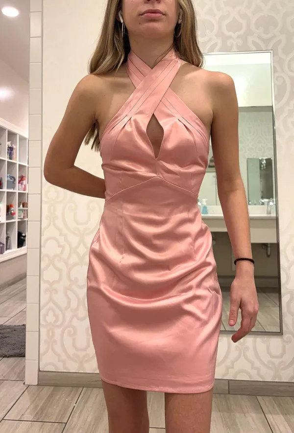 Revolve Samira Pink Mini Dress - Image 4