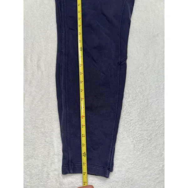 Lululemon Womens Athletica Warm Down Joggers Sweatpants Navy Blue Size 10 - Image 10