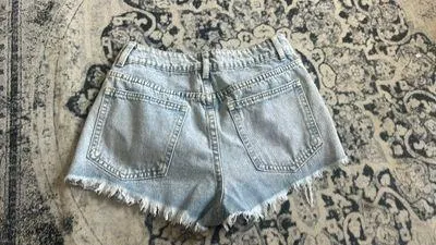 shein jean shorts Blue Size XXS - Image 2