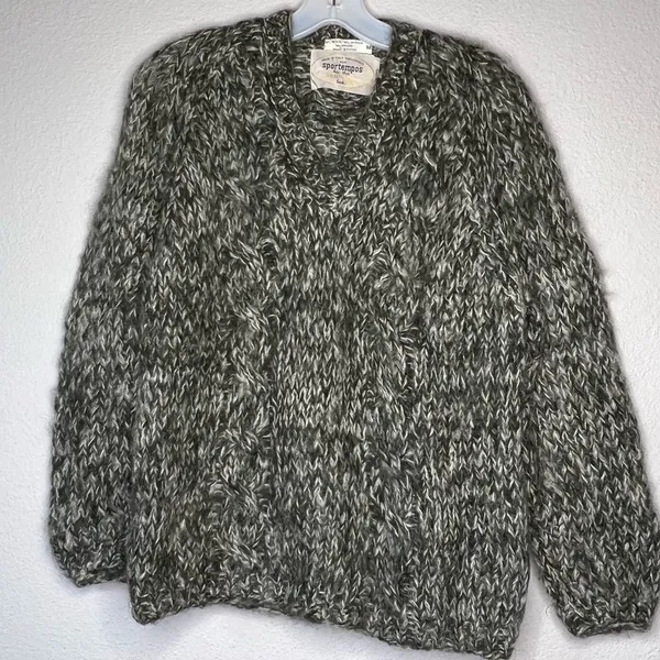 Vintage Sportempos Chunky Mohair Blend Sweater - Image 5