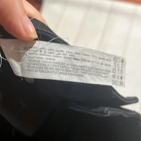 Zara black womens denim jeans - Image 7