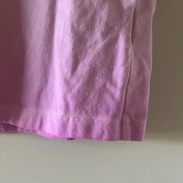 Good American Medium Washed Purple Tee Shirt - Image 4