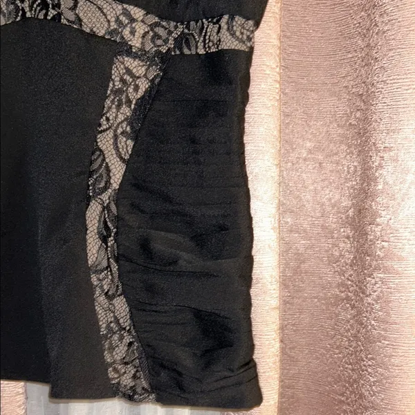 Bebe Size M Black Dress Tank - Image 4