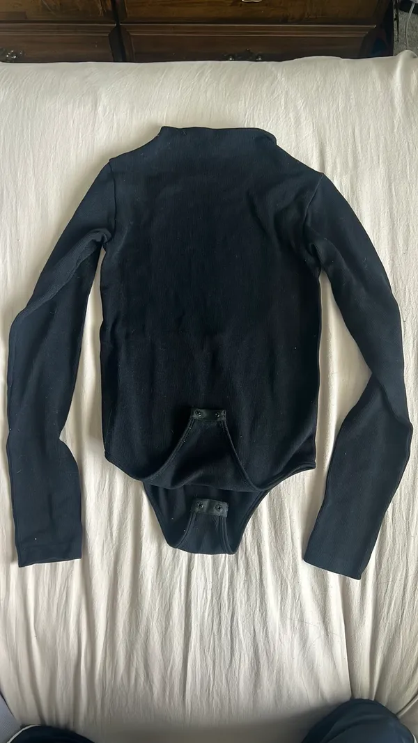 Zara open back long sleeve body suit - Image 2