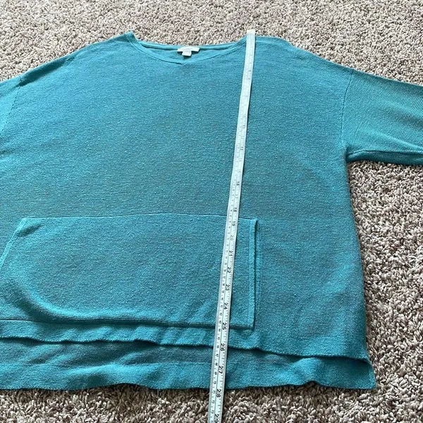 Pure Jill | wool blend sweater top size small Blue - Image 9