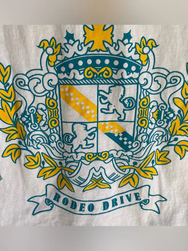 Beverly Hills rodeo drive vintage retro tee t-shirt graphic tee medium - Image 6