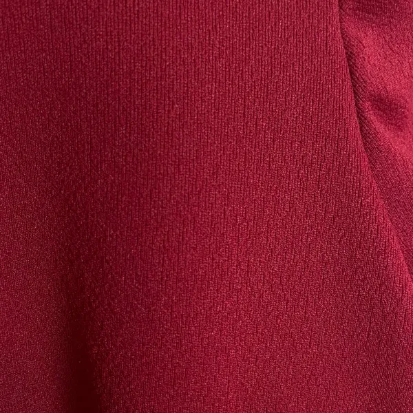 Vintage Handmade Dress‎ Sheath Red Burgundy Short Sleeves Crepe Women Classic - Image 11