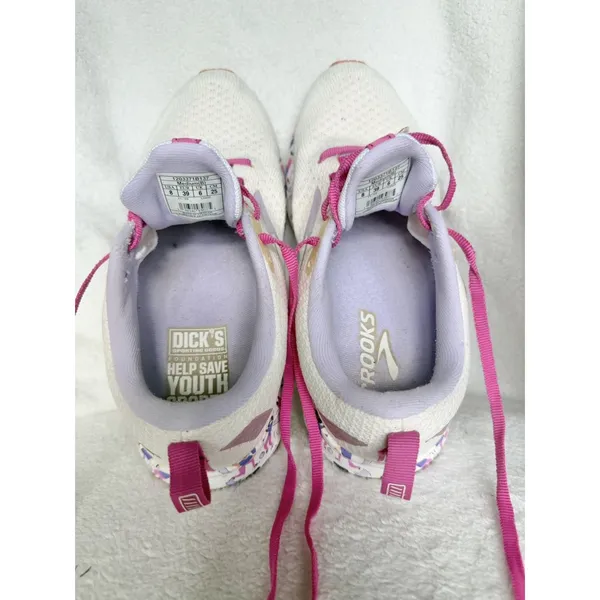 Brooks Revel 4 Women's Unity Running Shoes Sneakers Size 8 US White Pink Violet - Image 8