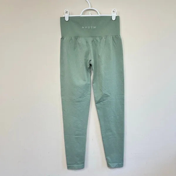 NVGTN Green Seamless NV Leggings High Rise Medium women - Image 4