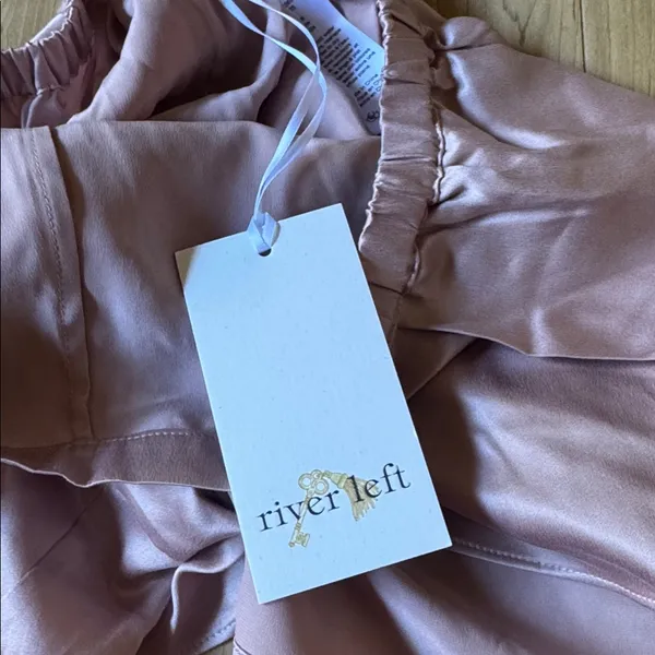 Women's Pink Silk Shorts Size XS - Image 3