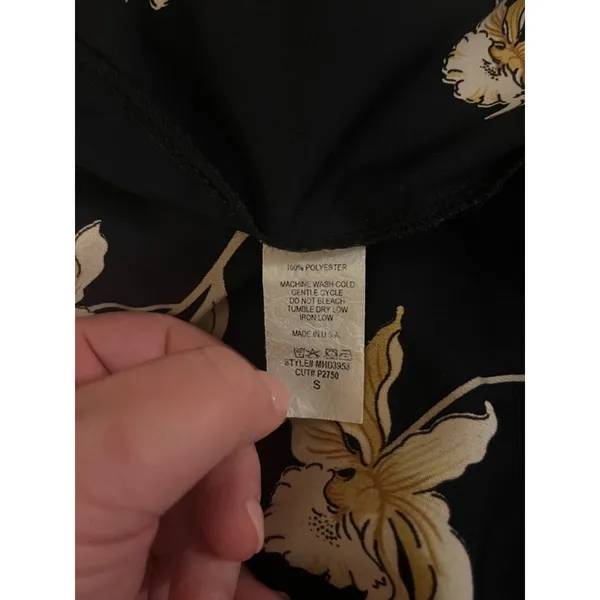 Women's Hailey & Co. Dress, S,‎ Black and Yellow - Image 10