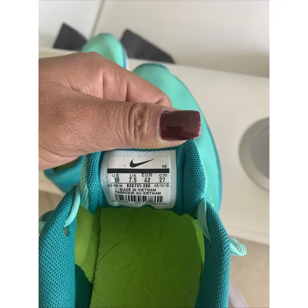 Nike Flex 2016 RN Women's Size 10 Running Shoes Hyper Turquoise - Image 6