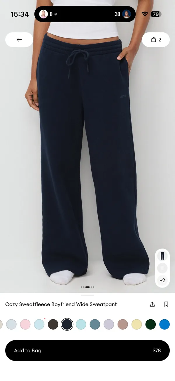 Aritzia Sweatfleece Sweatpants - Image 2