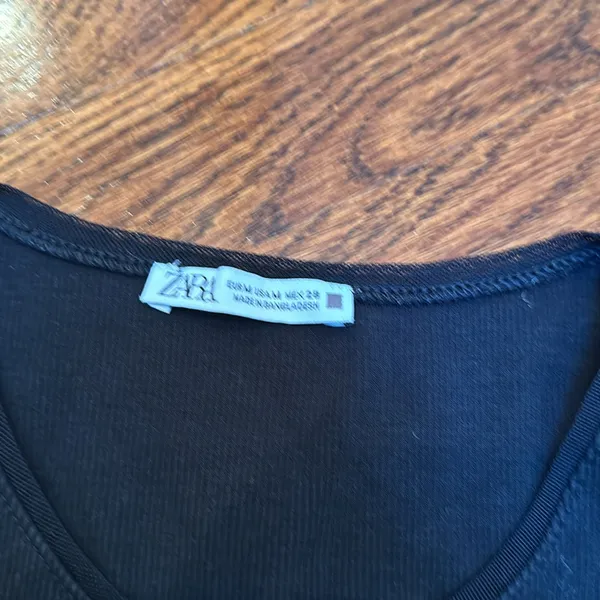 Zara basic cropped rib tank medium - Image 5