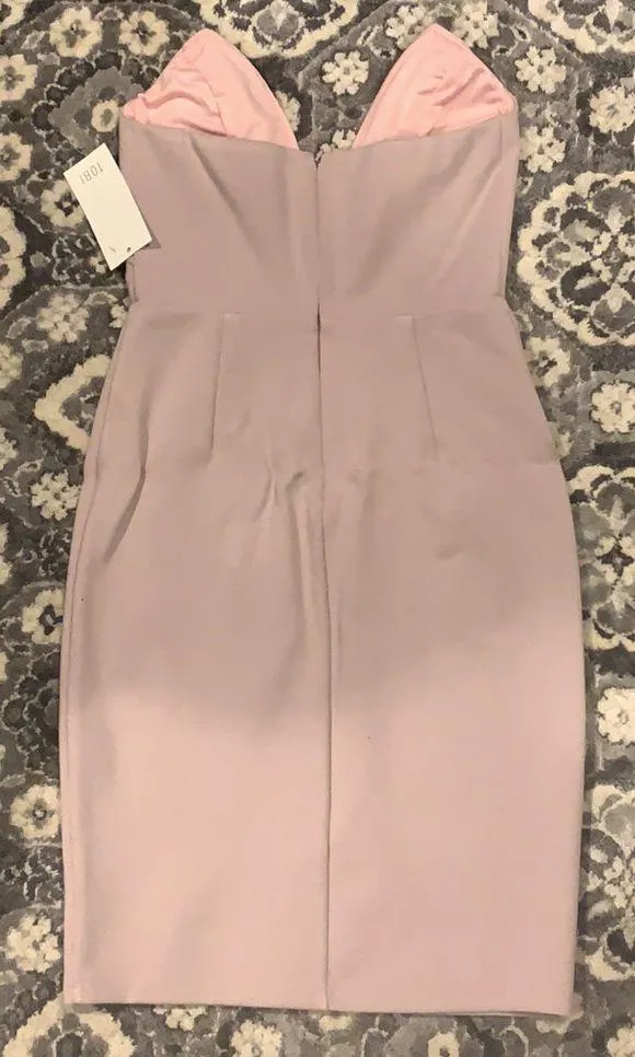 Tobi On The Plunge Mauve Purple Bodycon Dress - Image 6