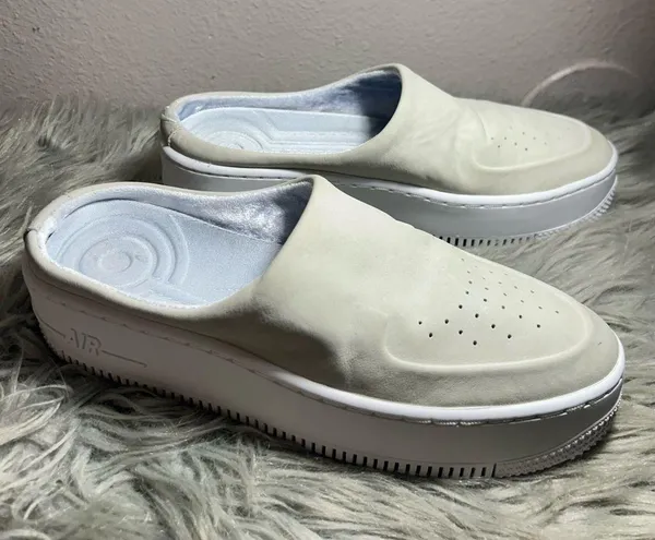 Nike Air Force 1 Lover XX 'The 1 Reimagined White Slip-On Platform Sneakers Sz 8 - Image 4