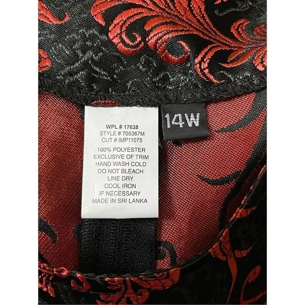 Lady Dorby size 14W tank top & jacket vintage - Image 5
