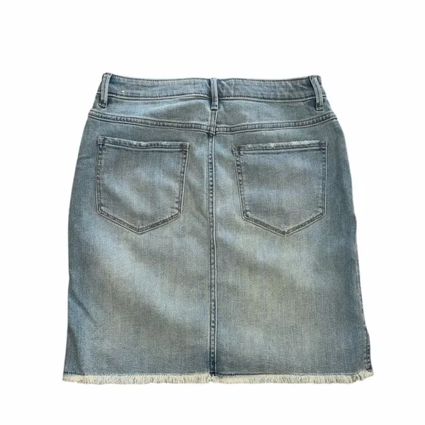 Abercrombie & Fitch Blue Denim Mini Skirt(Size 28) - Image 2