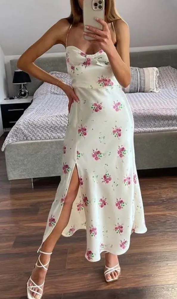 Zara Floral Dress - Image 2