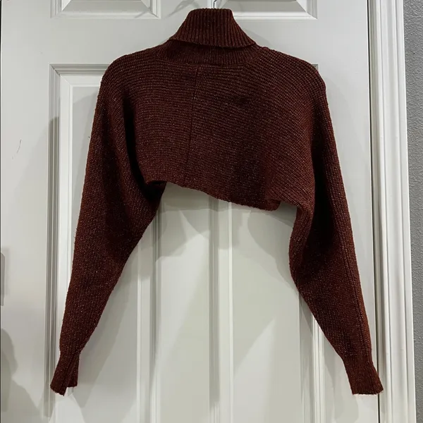 And Now This cross-front bolero, XS - Image 3