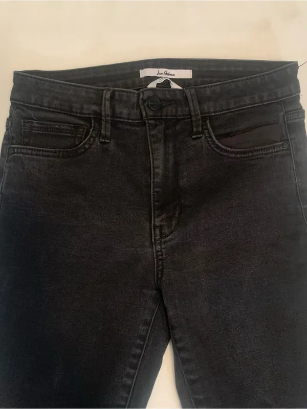 Sam Edelman High-Rise Black Women's Skinny Jeans Size 27 Stiletto - Image 2
