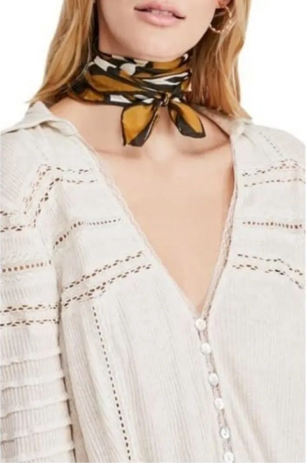 Free People Set to Stun White Top - Image 4