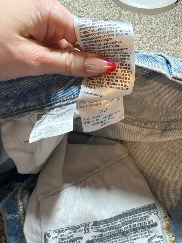 Levi’s 501 Shorts Denim - Image 3