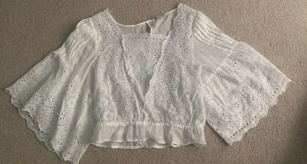 American Eagle White Blouse - Image 2