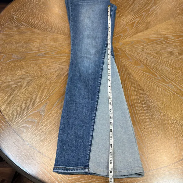 Judy Blue Georgia‎ Panel Flare Jeans Bell Bottoms Size 11/30 - Image 10