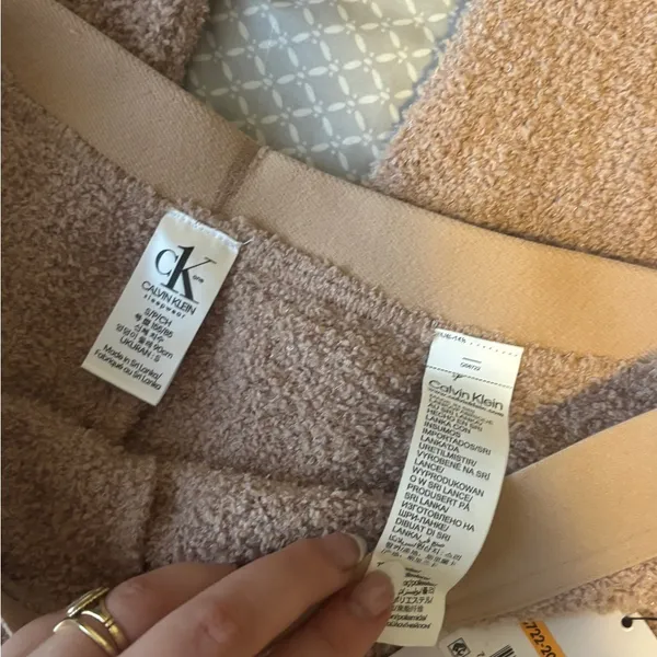 Calvin Klein Beige Lounge Pants - Image 5