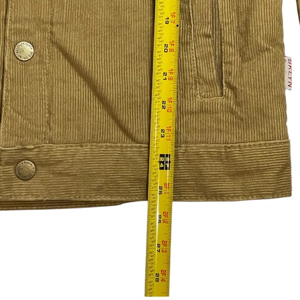 Brooklyn Cloth Corduroy Bomber Jacket with a Faux Shearling Lining - Image 6
