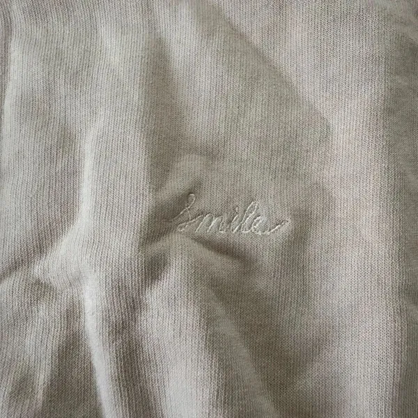 H&M Pink Cropped Sweatshirt Smile - Image 2