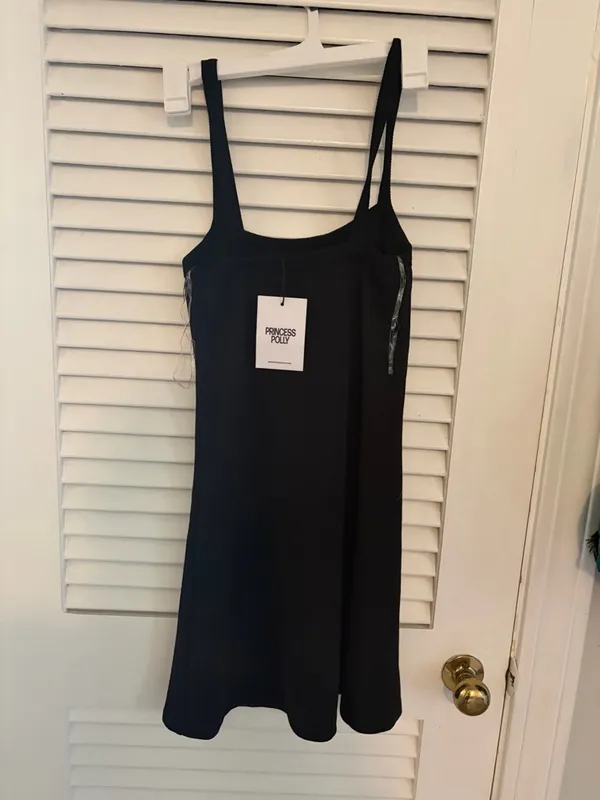 Princess Polly black mini dress - Image 4