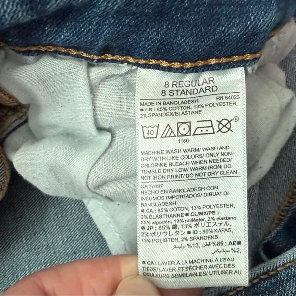 Old Navy Rockstar Mid Rise Skinny‎ Jeans, Size 8 - Image 5