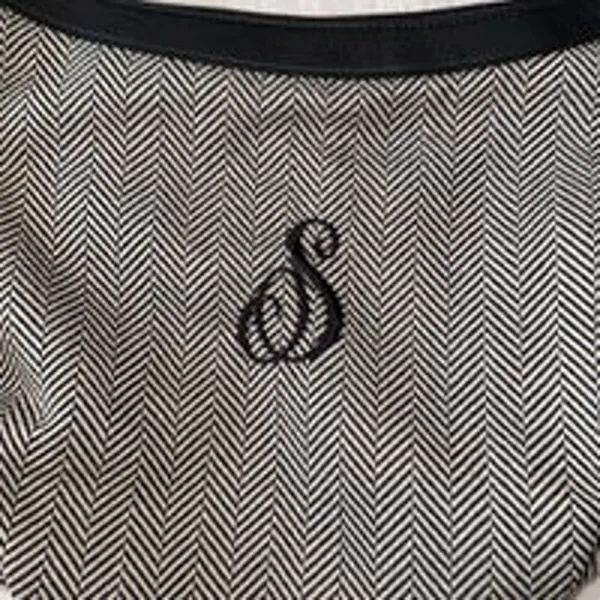 Initials Inc‎ Black White Purse - Image 2