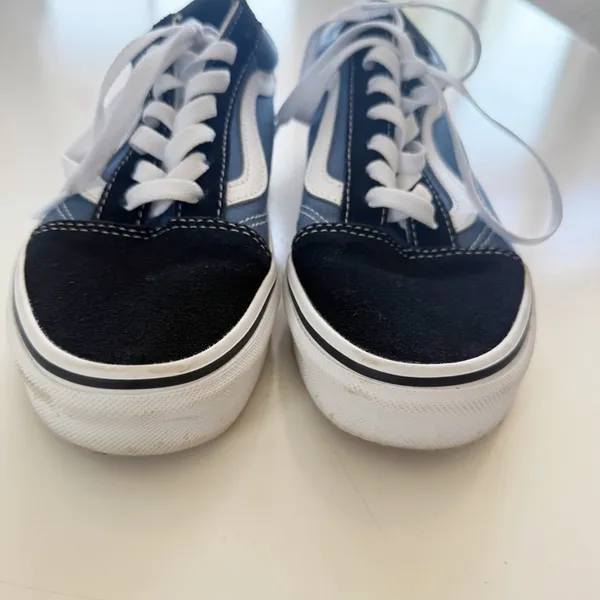 Vans Blue Suede Sneakers size 7 - Image 6