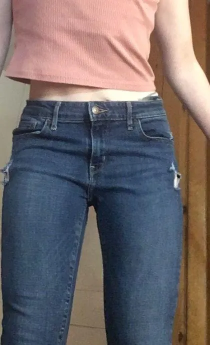 Distressed Skinny Jeans - Image 3