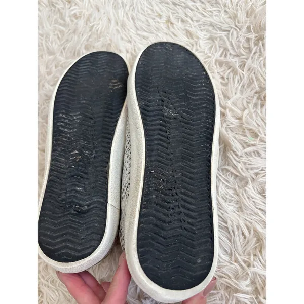 Vintage‎ Havana Sneakers White Gray Snake Star Logo Shoes Women's 8.5 - Image 9